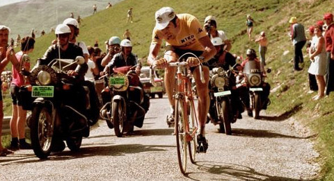 Eddy Merckx, en un Tour de Francia. FOTO:vavel.com