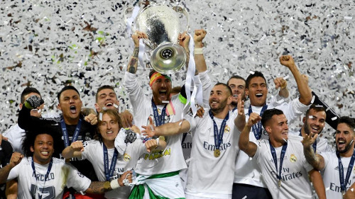 El Real Madrid ganó la Champions League en 2016.