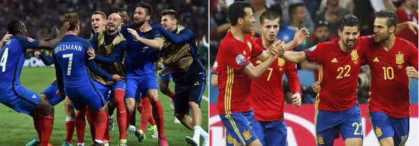 Francia y España han ganado los dos partidos que han disputado.