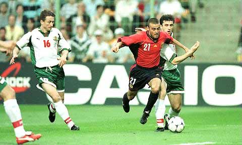 España logró ante Bulgaria en 1998 su mayor victoria en Mundiales.