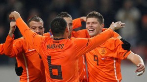 La selección de Holanda está casi clasificada para el Mundial.