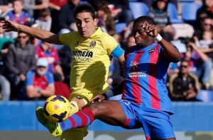 Imagen del Levante-Villarreal disputado el 24 de noviembre de 2013.