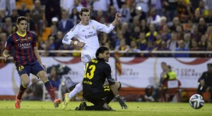 Momento en el que Bale marca el definitivo 2-1.