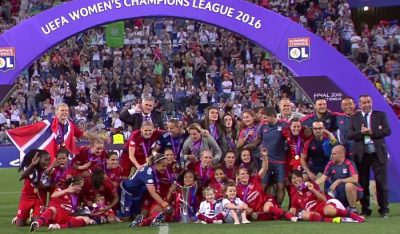 El Olympique de Lyon es el actual campeón de la Liga de Campeones femenina
